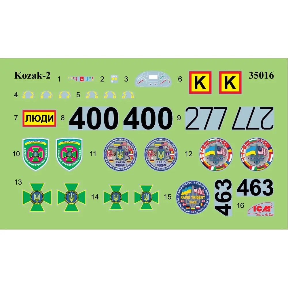 Конструктор ICM Holding Козак-2 Державної прикордонної служби України - фото 12