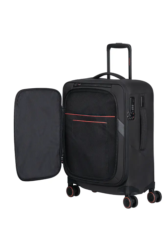 Валіза 55 См Samsonite GLAZED BLACK 55x40x23(26) KT9*09001 - фото 12