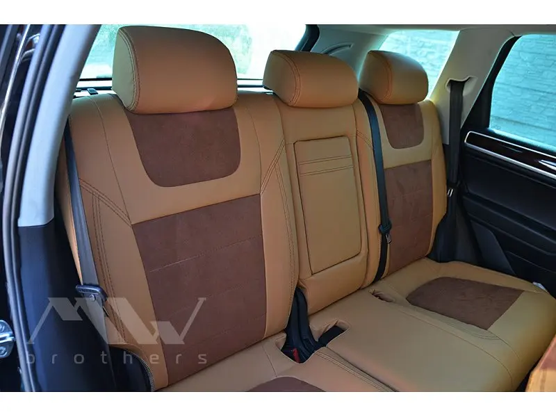 Авточохли модельні MW Brothers для Volkswagen Touareg II TDI c 2010 - фото 4
