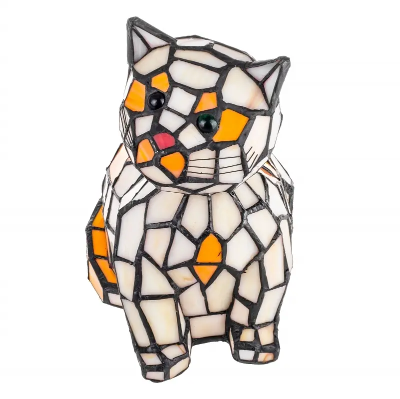 Ночной светильник Brille Кот Тиффани BR-613T/1 E14 25-179 - фото 3