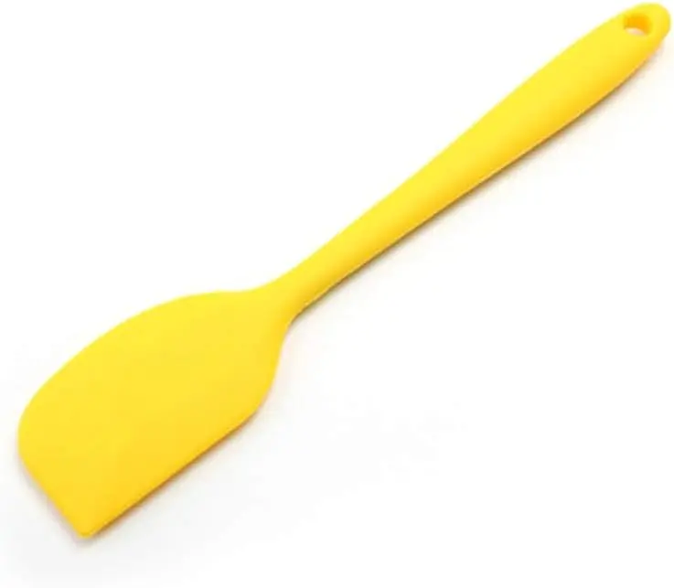 Лопатка для килимка EcoToys силіконова жовта 20.5 см 67931 - фото 2
