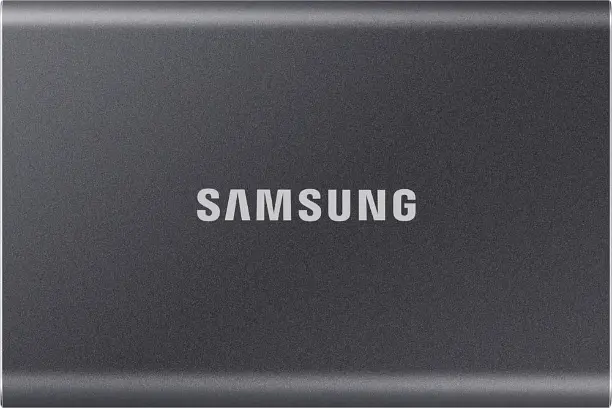 Зовнішній SSD накопичувач Samsung T7 Titan Gray 1TB (MU-PC1T0T/WW)