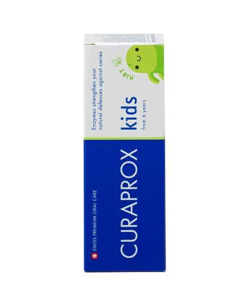 Дитяча зубна паста Curaprox з фтором, м'ята, 6+ років, 60 мл - фото 2