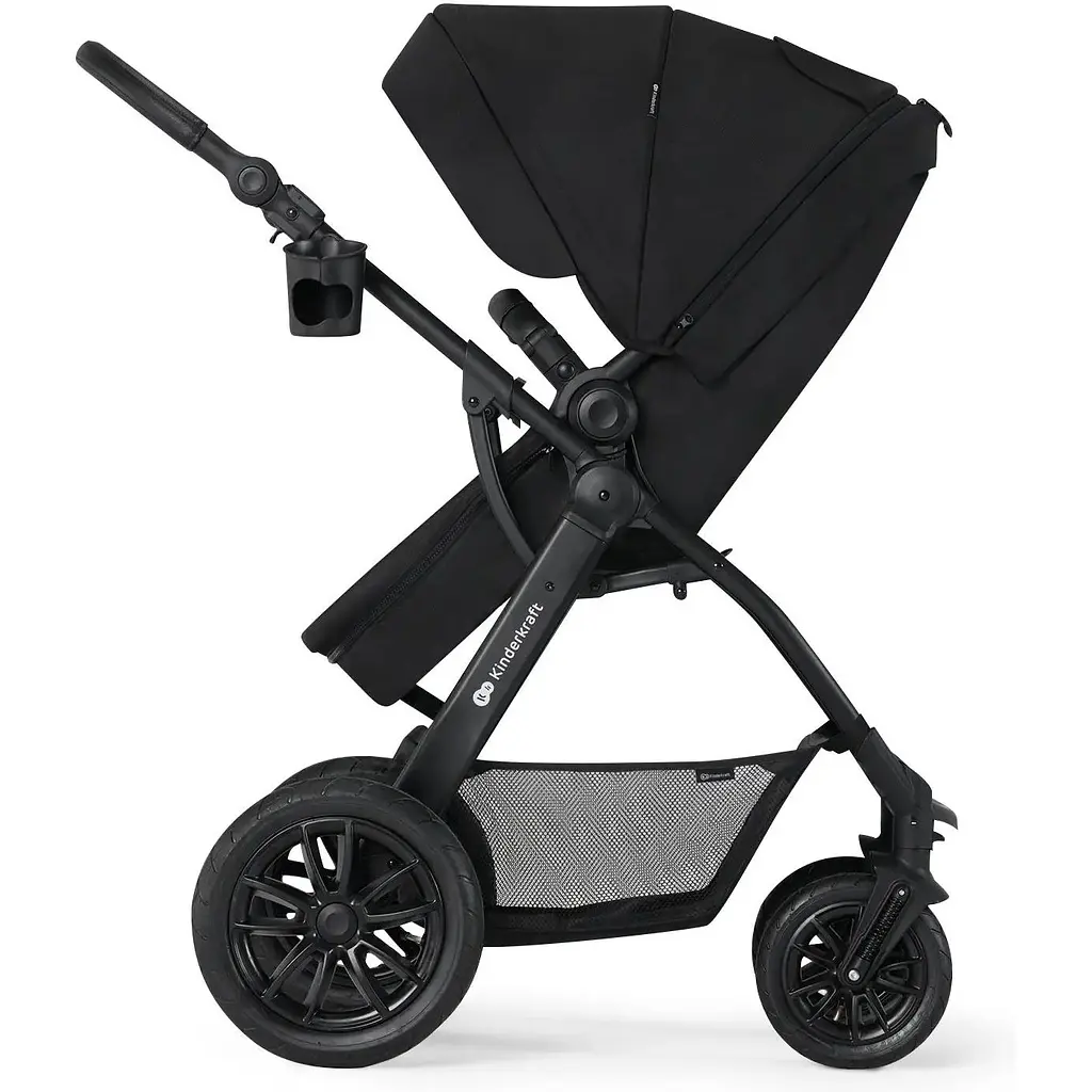 Универсальная коляска 3 в 1 Kinderkraft Xmoov CT черная (00-00305222) - фото 5