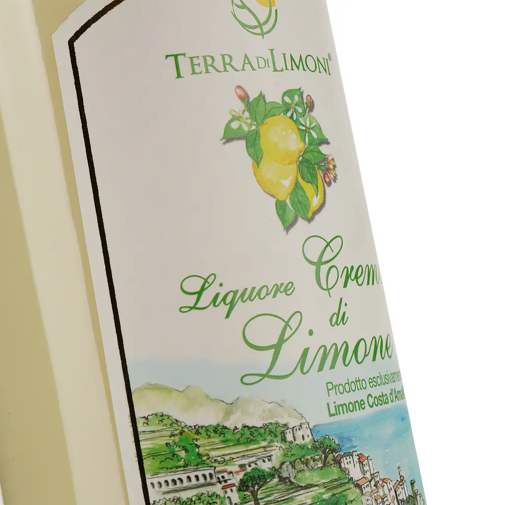 Лікер Terra di Limoni Crema di limoncello Costa d'Amalfi, 17%, 0,7 л (Q5895) - фото 3