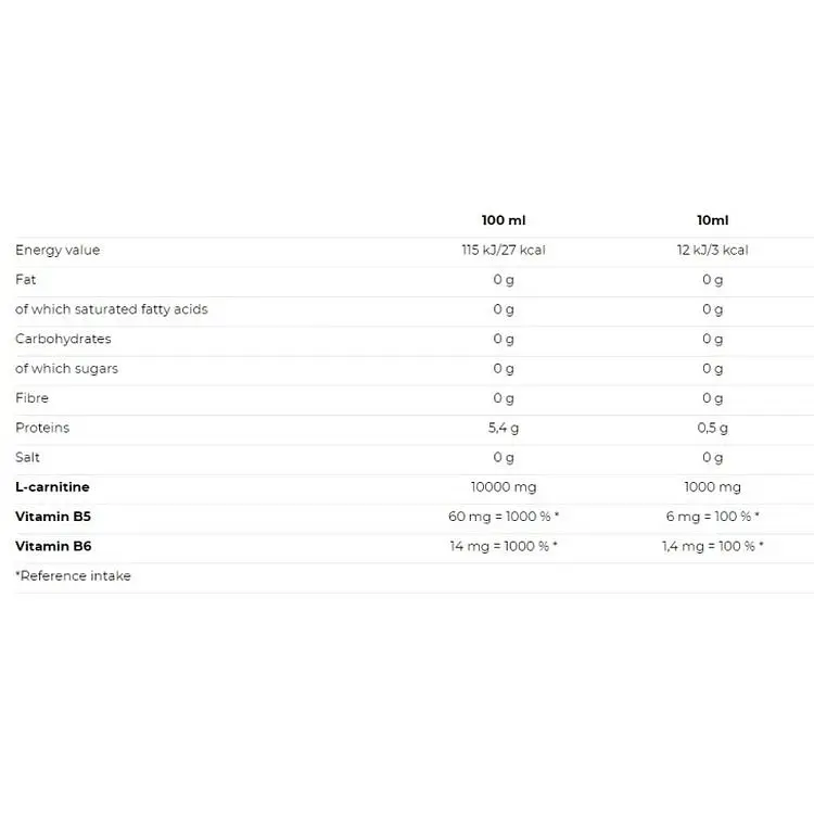 Л-карнітин Nutrend Carnitine 100 000 апельсин 1000 мл - фото 3