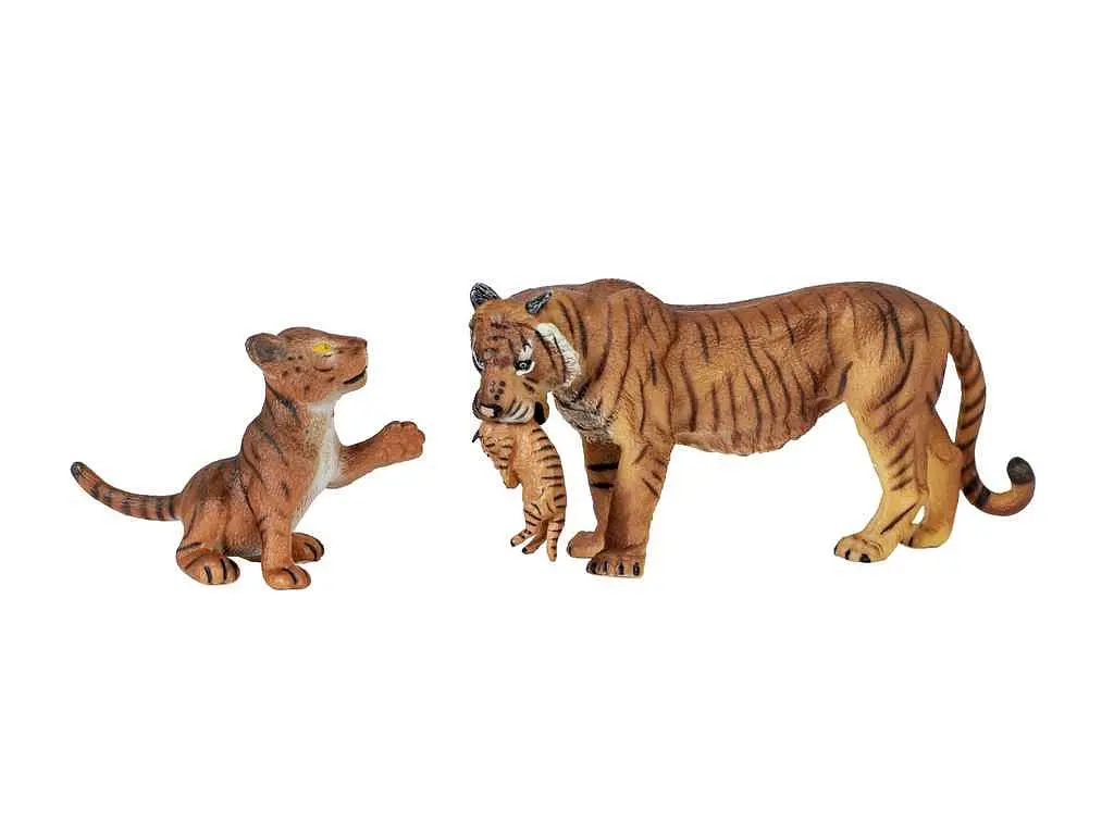 Набір тварин KIDS TEAM ANIMALS Сафарі Q9899-A20 Тигриця та тигренята - фото 5
