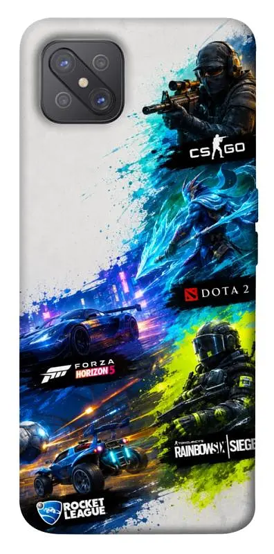 TPU чохол Demsky Full Throttle для Oppo A92s