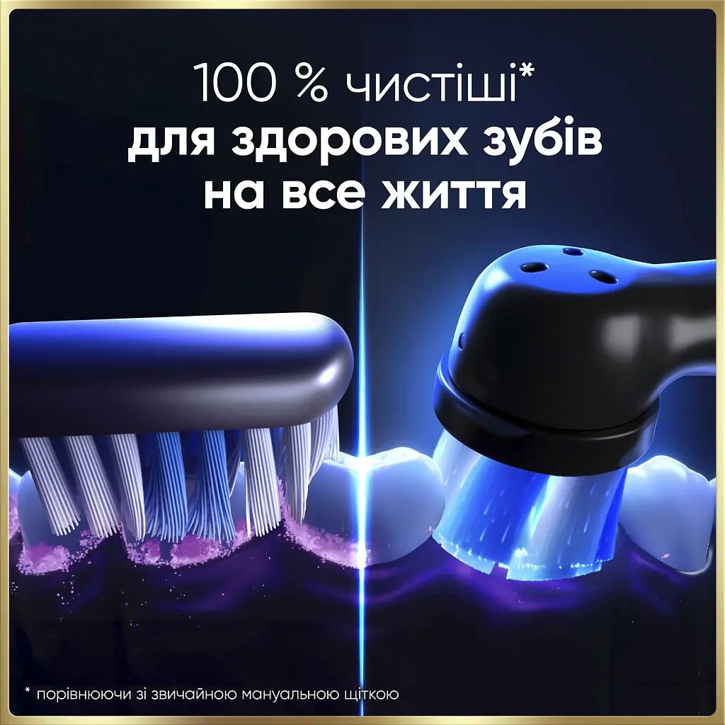 Електрична зубна щітка Oral-B iO 9 чорна - фото 3