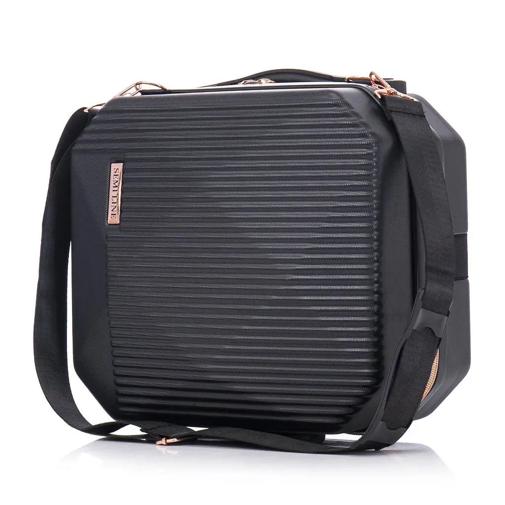 Бьюті-кейс Semi Line 12L Black (T5821-2) - фото 7