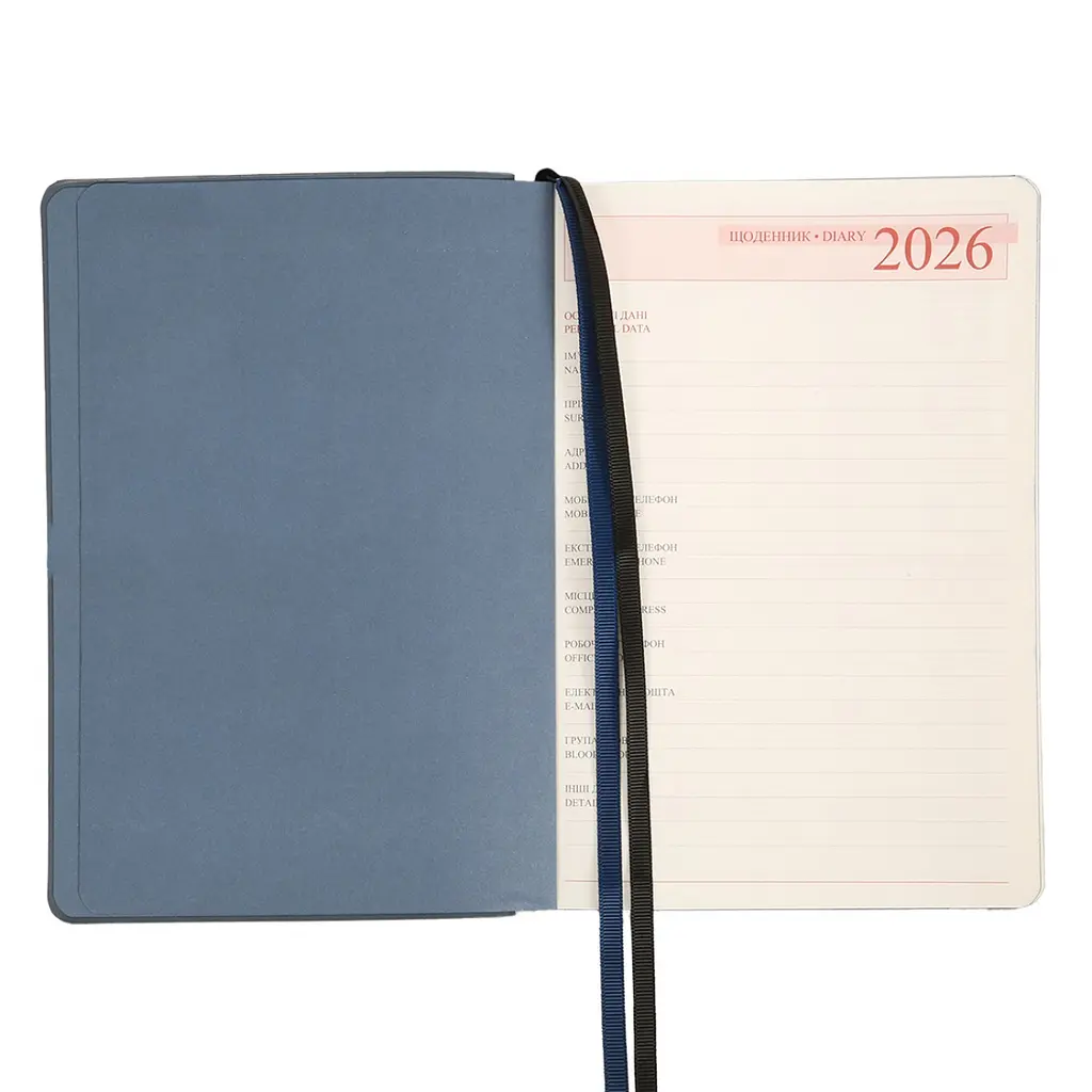 Записник деловой А5 Leo Planner Urban датирован 368 страниц (252692) - фото 5