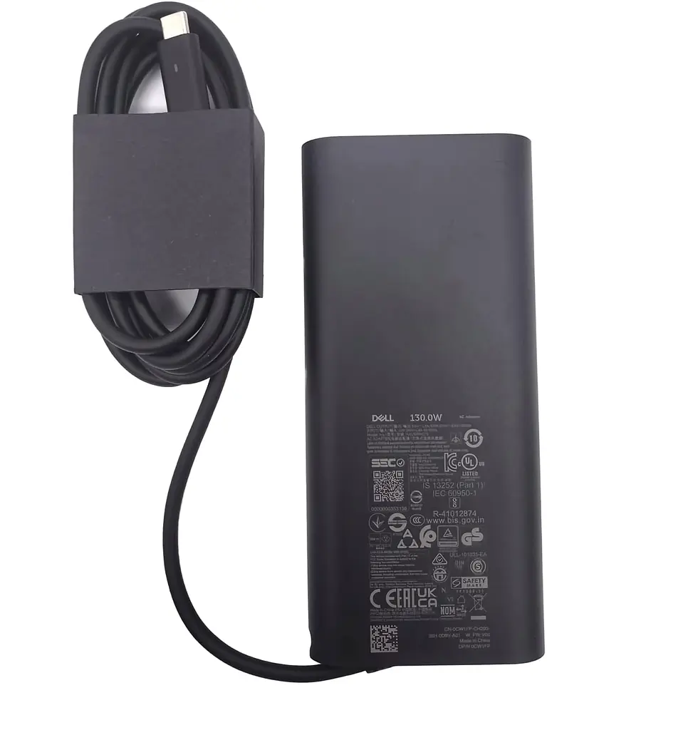Блок живлення (зарядка) для ноутбука Dell 130W (20V/5V 6.5A/1A Type-C/USB-C) [NEW Gen] 07MP1P - фото 4