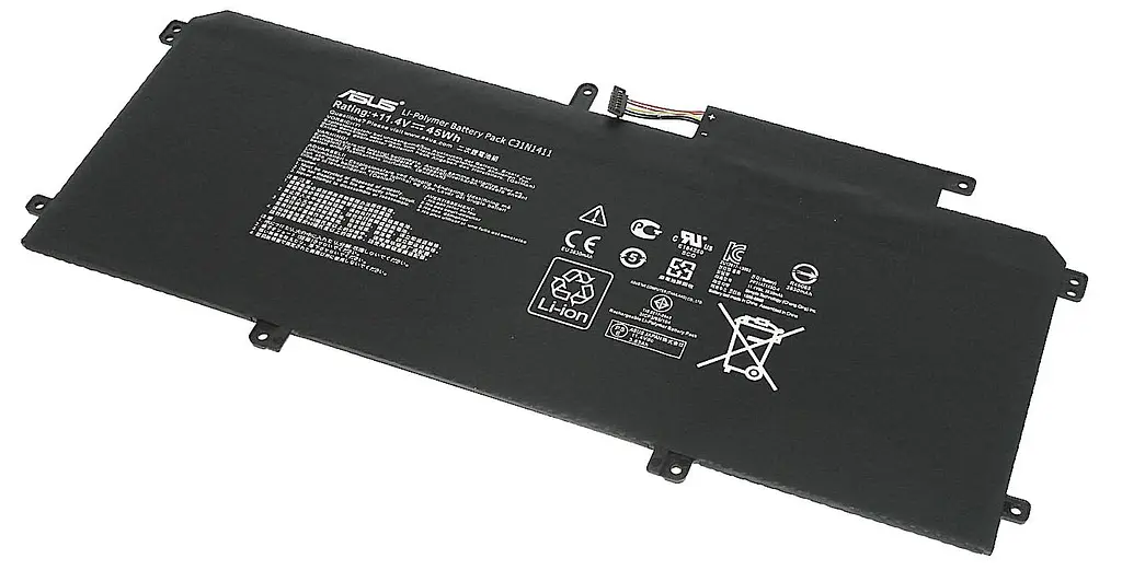 Акумулятор для ноутбука Asus C31N1411 UX305 11.4V Black 3830 mAh - фото 2