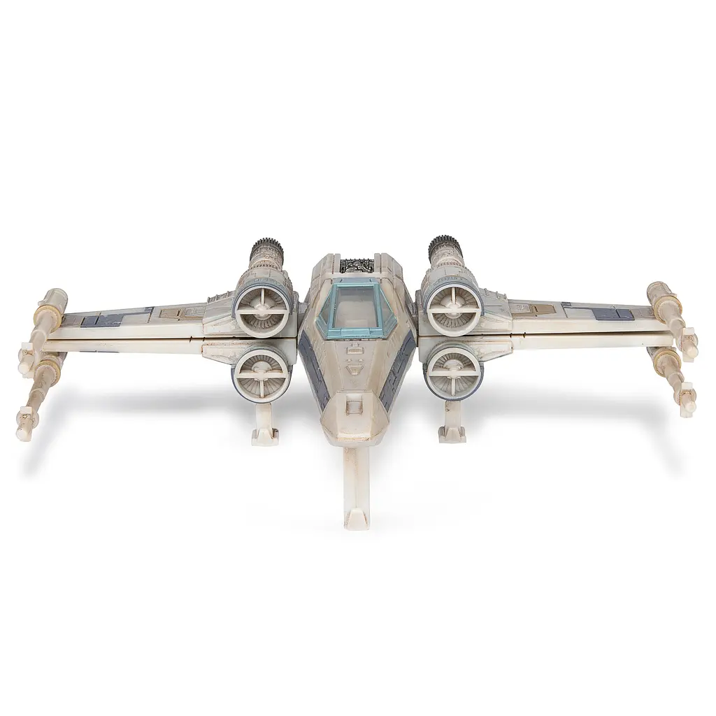 Ігрова колекційна фігурка Star Wars Medium Vehicle Транспорт та фігурка X-Wing Blue 1 + Antoc Merr det0018270 - фото 4