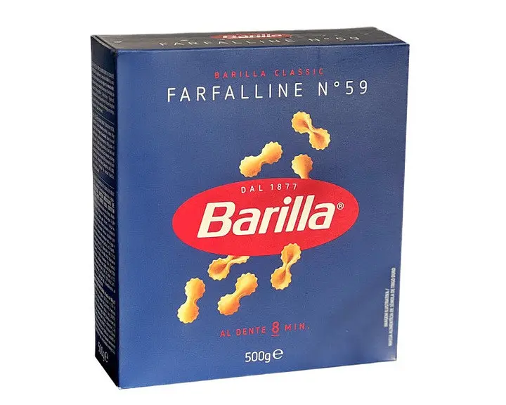 Макарони Barilla Farfalline №59 бантики маленькі 500 г.