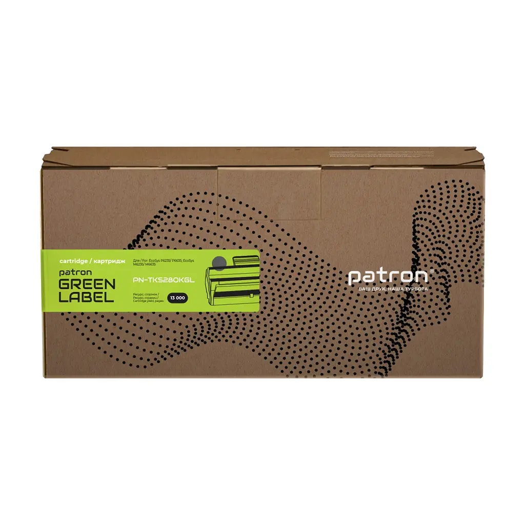 Тонер-картридж Patron Kyocera Mita TK-5280K black Green Label (PN-TK5280KGL) - фото 2