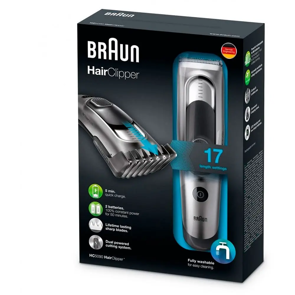 Машинка для стрижки Braun HC5090 - фото 8