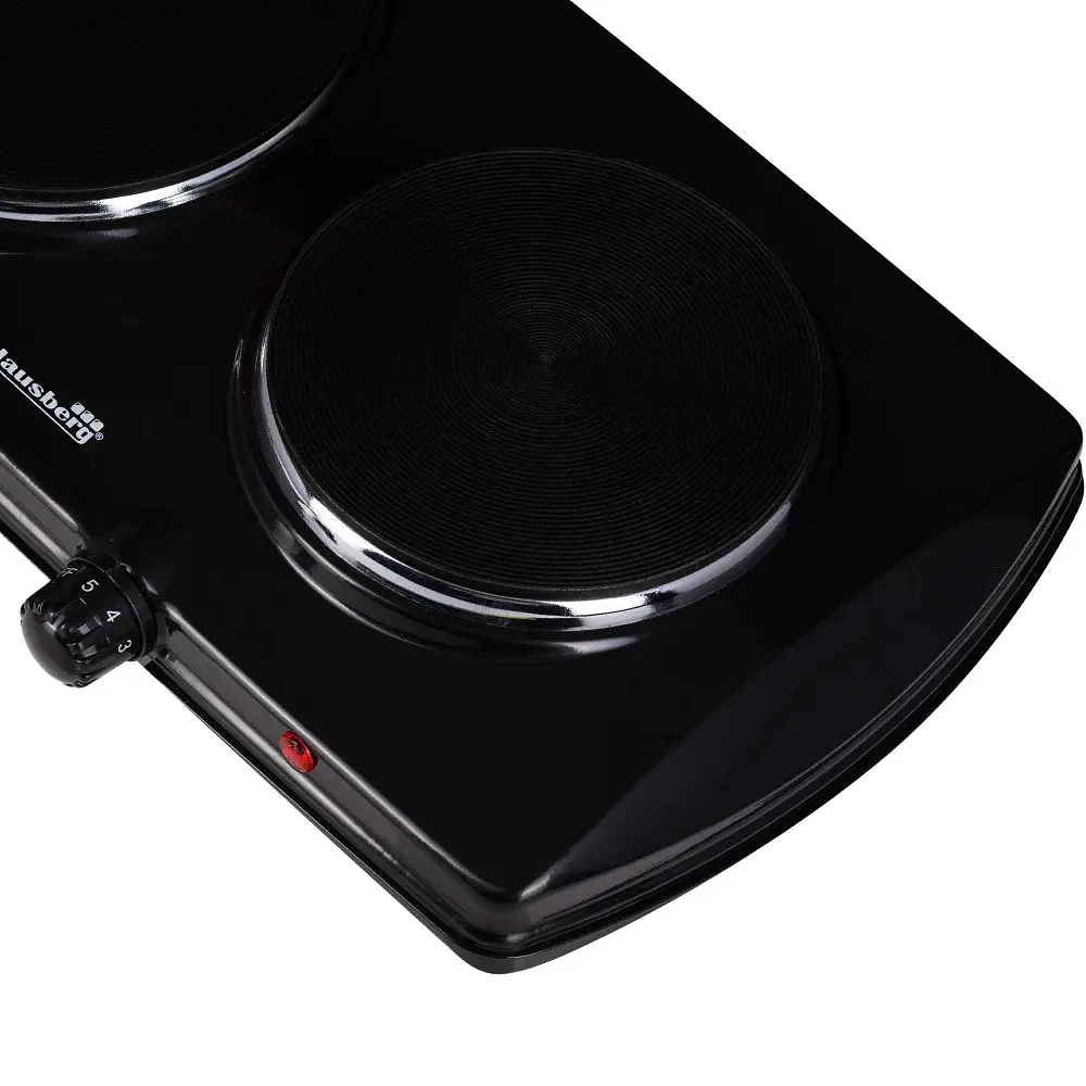 Електроплита Hausberg HB-520NG Black - фото 3