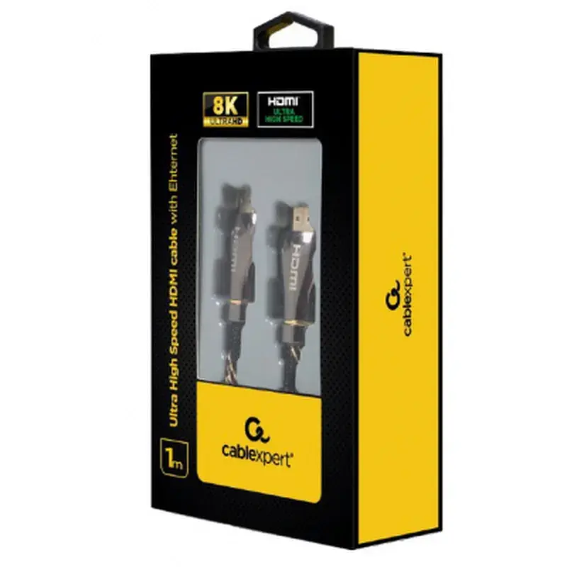 Кабель мультимедійний HDMI M to HDMI M 1.0m V2.1 Premium Cablexpert (CCBP-HDMI8K-1M) - фото 4