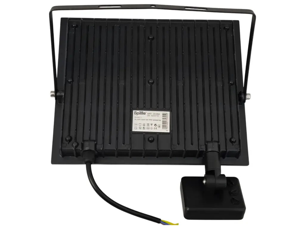Прожектор вуличний LED Brille з датчиком руху HL-59P/100W NW IP65, 33-904 - фото 2