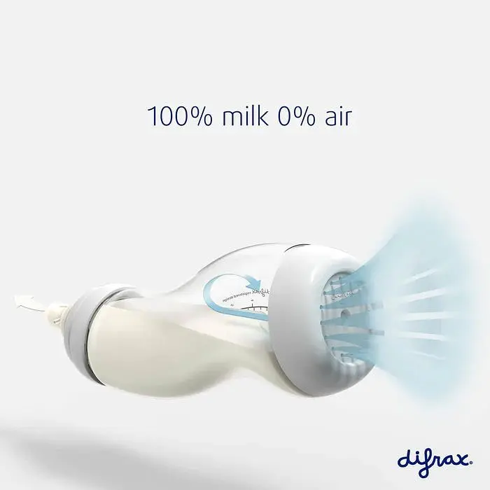 Антиколиковая бутылочка Difrax S-bottle Wide Clay с силиконовой соской 310 мл (707 Clay) - фото 5