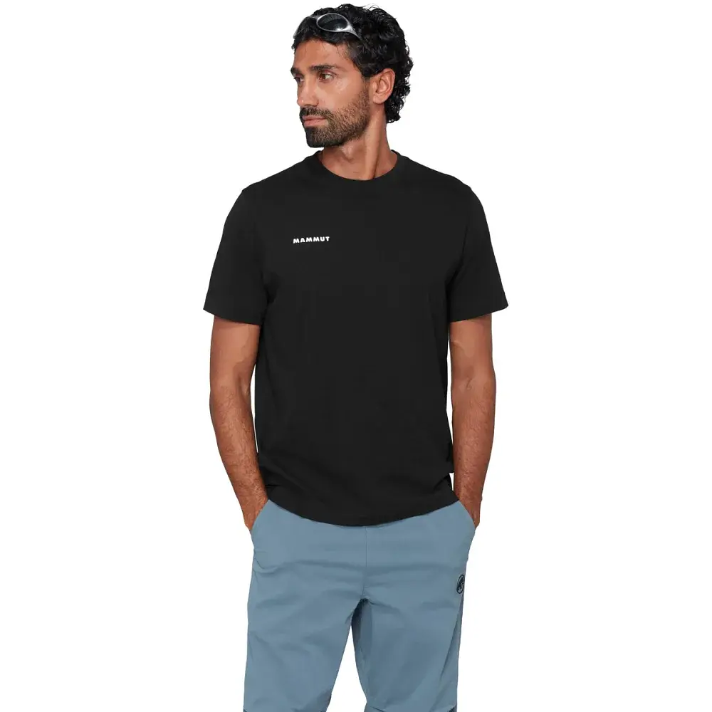 Футболка Mammut Base T-Shirt Men Mini Logo M silver sage - фото 2