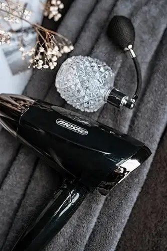 Фен Mesko MS 2264, 1400 Вт холодне/гаряче повітря 2 швидкості концентратор складана ручка 1 шт. чорний  (30213-IS) - фото 5