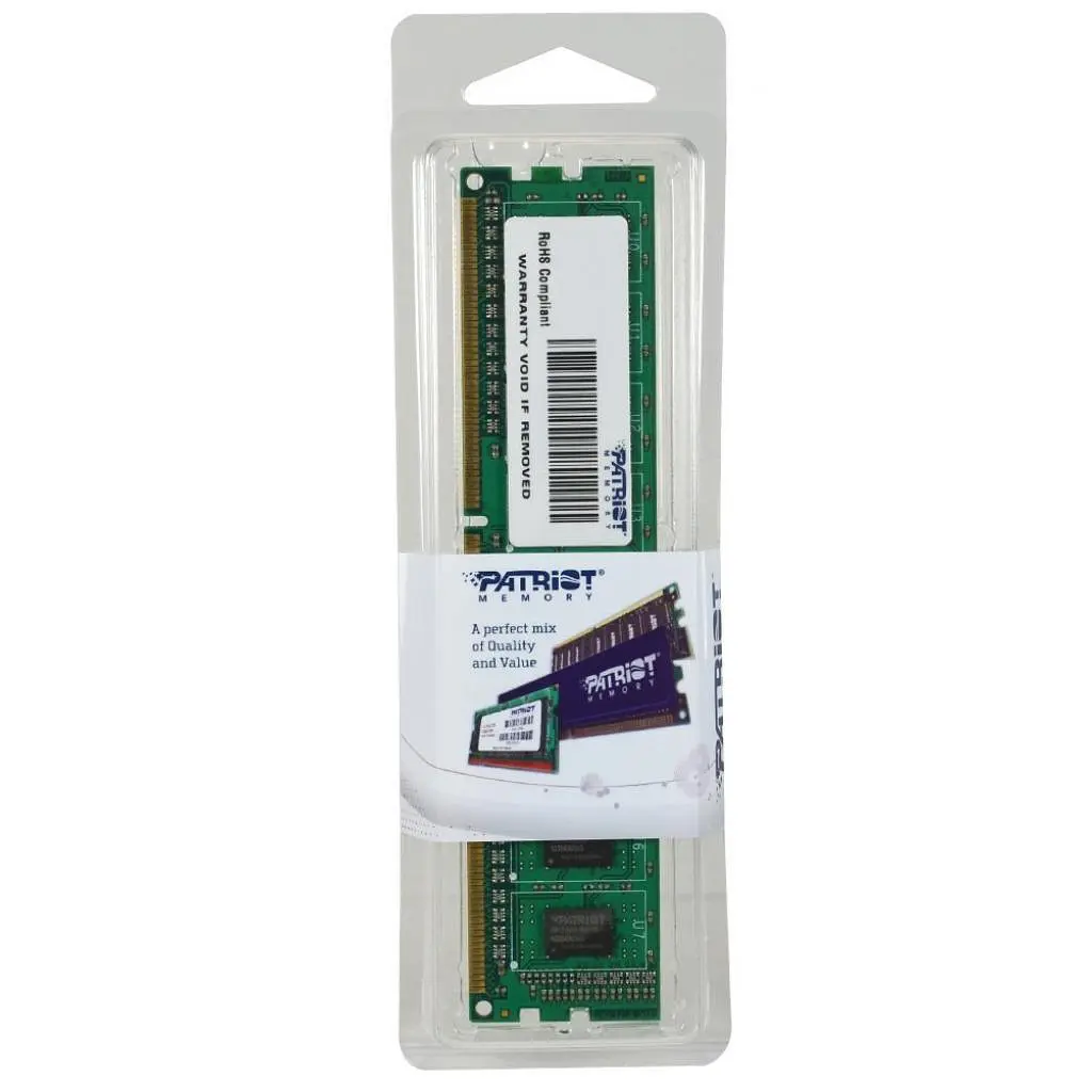 Модуль пам'яті Patriot DDR3 4Gb 1600 Mhz (PSD34G160081) Б/в - фото 2
