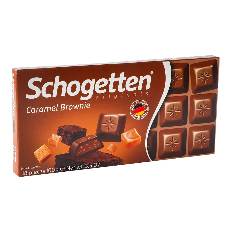 Шоколад молочный Schogetten Карамельный брауна 100 г - фото 2
