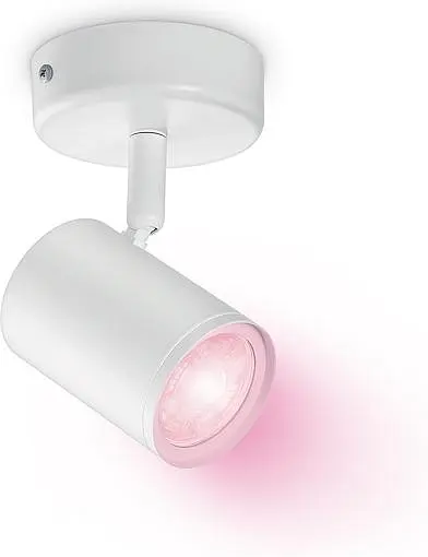 WiZ Світильник точковий накладний розумний IMAGEO Spots, 1х5W 2200-6500K RGB білий - фото 7
