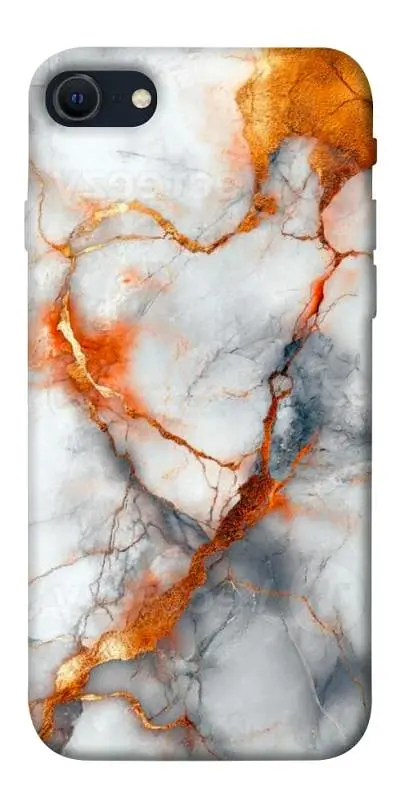 TPU чехол Demsky Lava marble для Apple iPhone SE (2020)