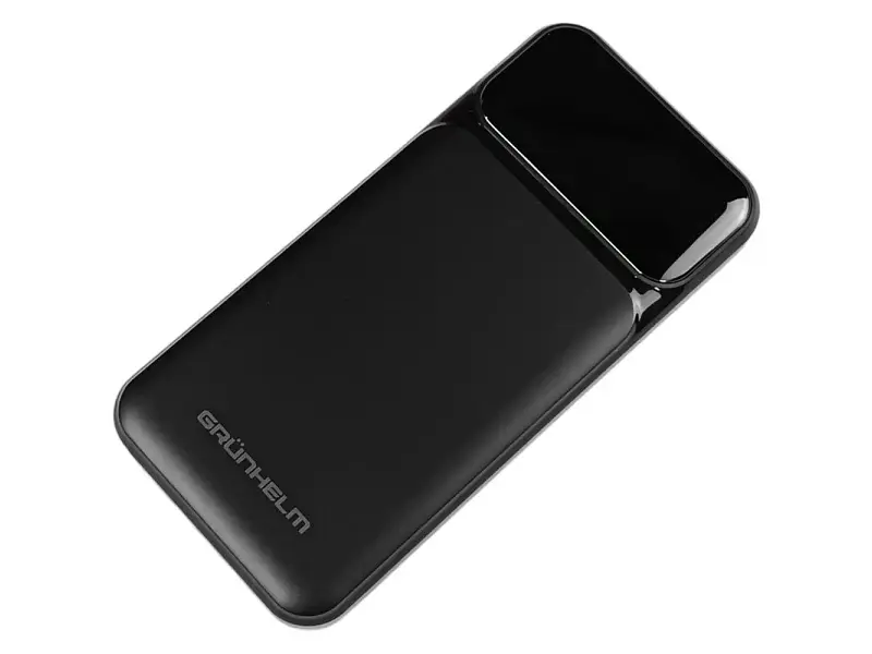 Зовнішній акумулятор (Power Bank) Grunhelm 10000mAh 22.5W Black (GP-10BQC) - фото 3