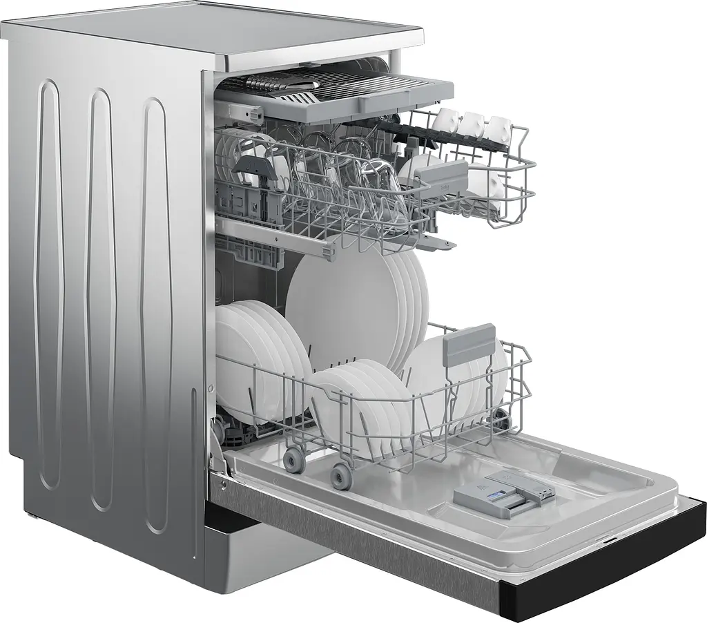 Посудомоечная машина Beko, 11 комплектов A++, 45 см, 3-я корзина, нерж - фото 6