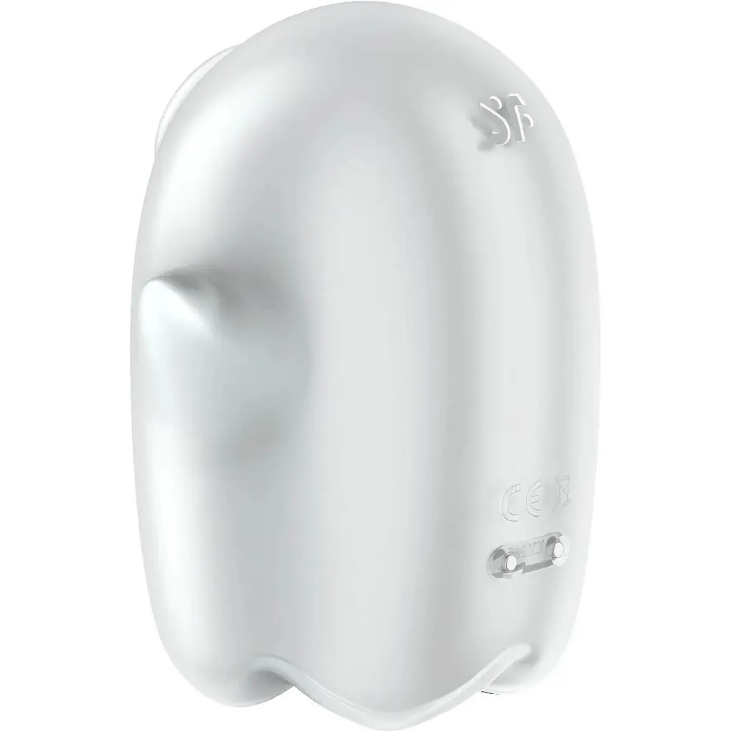 Вакуумний стимулятор Satisfyer Glowing Ghost White - фото 4