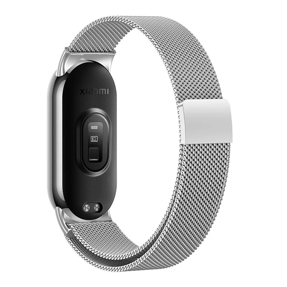 Ремінець ANCHOR Milanese Loop Metal Magnetic Xiaomi Mi Band 8/Mi Band Silver (32363_2917245) - фото 2