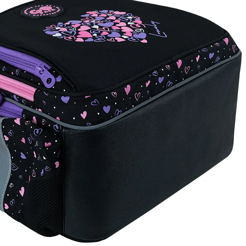 Рюкзак GoPack Education 2606S Bright&Awesome Чорний (GO26-2606S-3) - фото 8