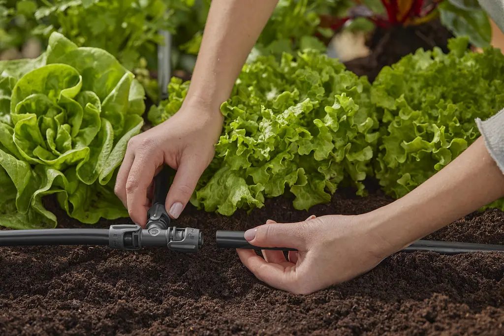 З'єднувач Т-подібний Gardena Micro-Drip-System Quick & Easy для шлангів 13 мм, 2 шт (13201-20) - фото 2