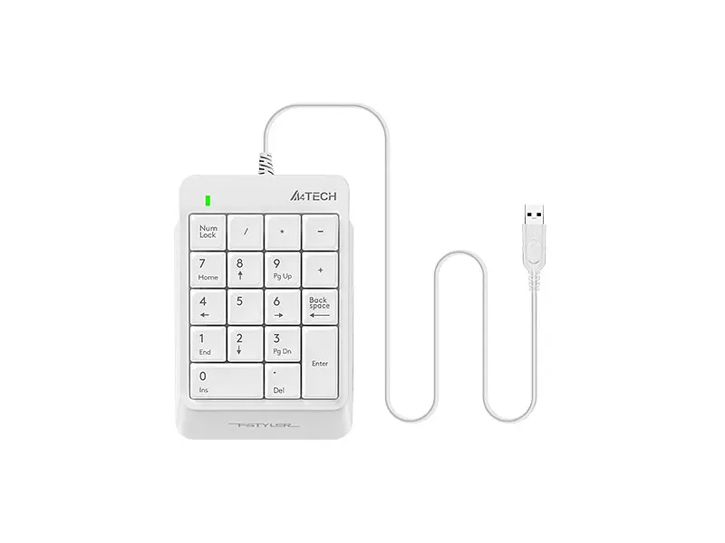 Клавіатура A4Tech FK13P White