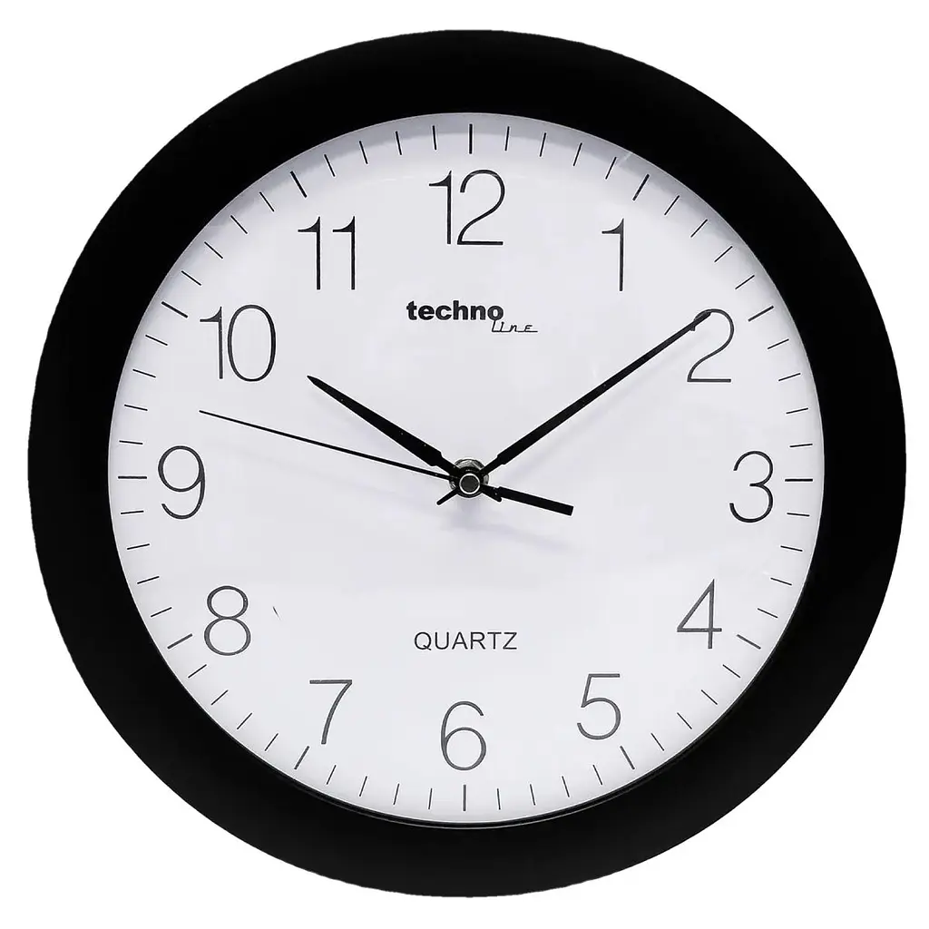 Годинник настінний Technoline WT7000 Black (WT7000 schwarz)