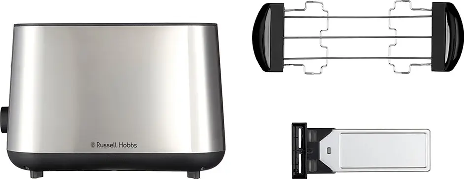 Тостер Russell Hobbs Heaton Brushed 2Slice Toaster 27390-56 - фото 3