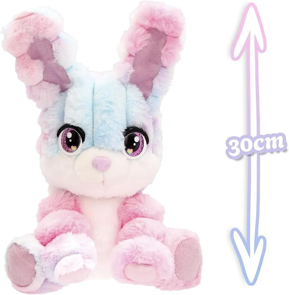 М'яка плюшева іграшка Кролик IMC Toys Cotton Cuties 926301 ароматизована 30 см (SKU-369)  - фото 3
