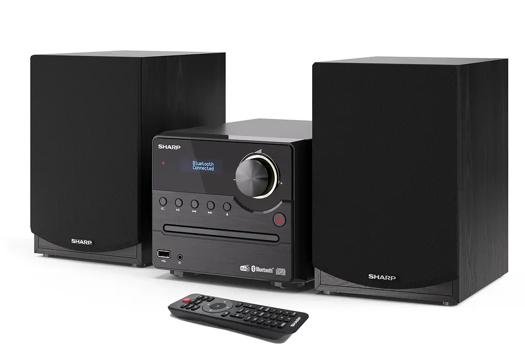 Мікросистема Sharp Micro Sound System Black (XL-B517D(BK)) - фото 3