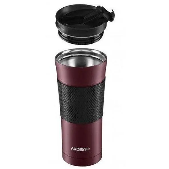 Термокухоль Ardesto To Go AR-2645-SMR бордовий 450 мл   - фото 3