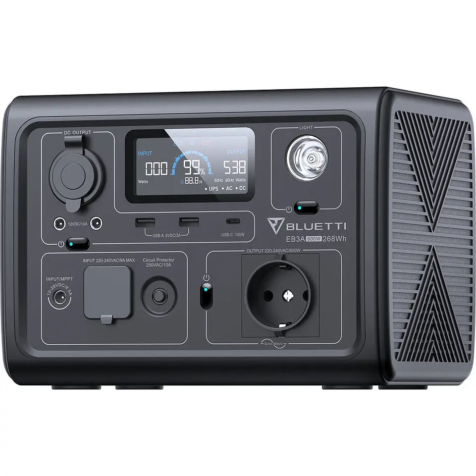 Зарядная станция BLUETTI EB3A Portable Power Station - фото 2