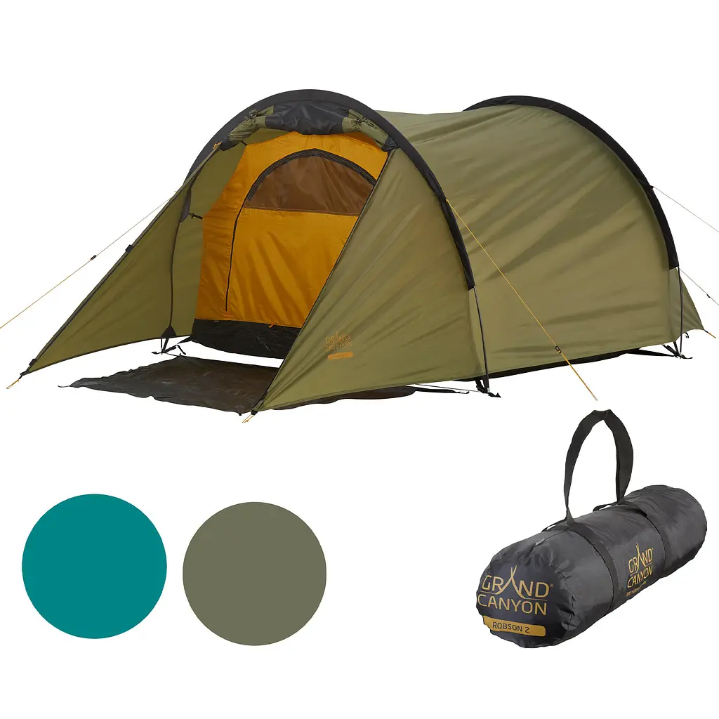 Палатка двухместная Grand Canyon Robson 2 Capulet Olive (330007) - фото 16