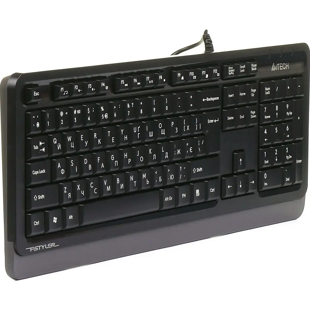 Клавіатура A4Tech FK10Q USB Grey (4711421003452) [176258] - фото 4