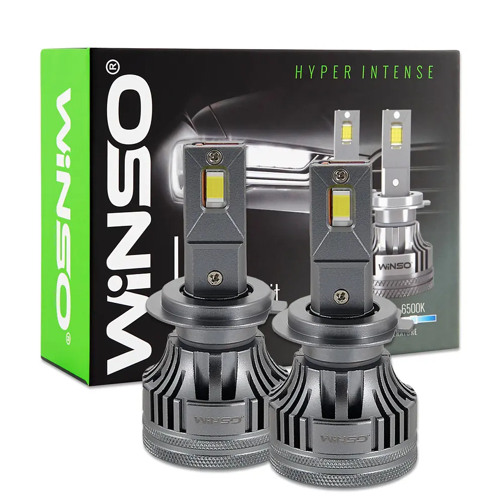 Автолампа Winso LED H7 12/24V 90Вт 7000Лм 6500K CSP3970 2 шт. (797700) - фото 4