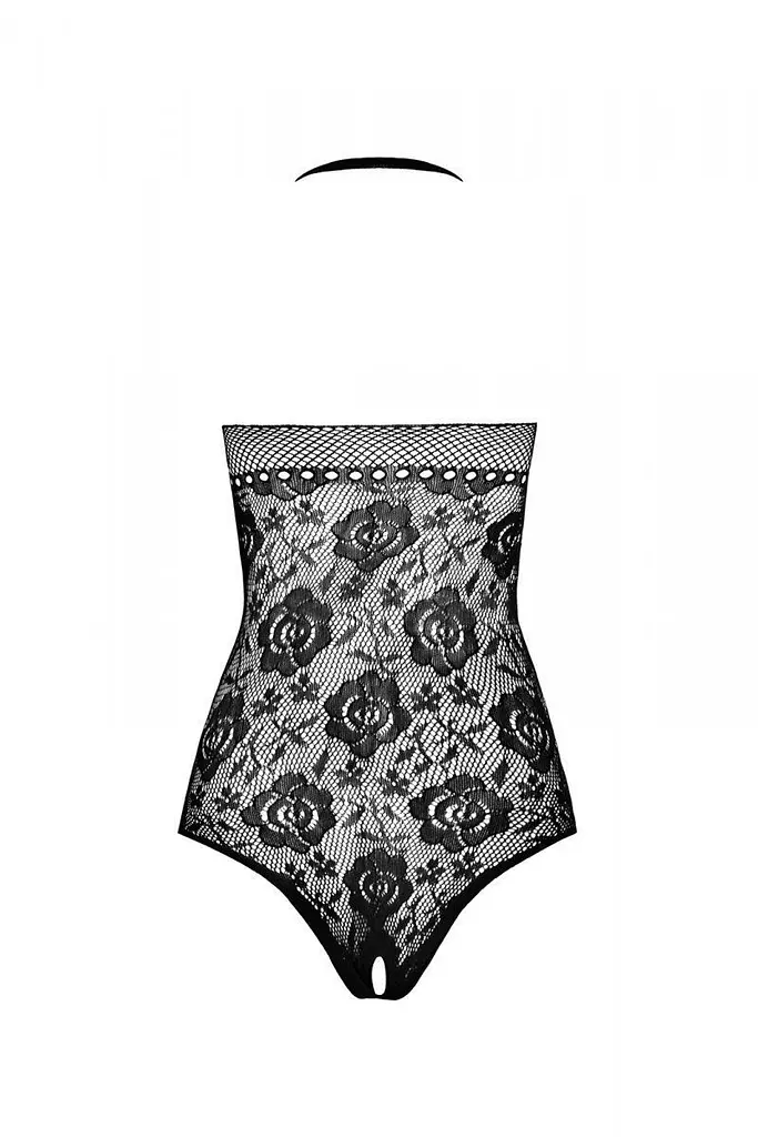 Бодістокінг з імітацією корсетної шнурівки Passion BS094, One Size - фото 6