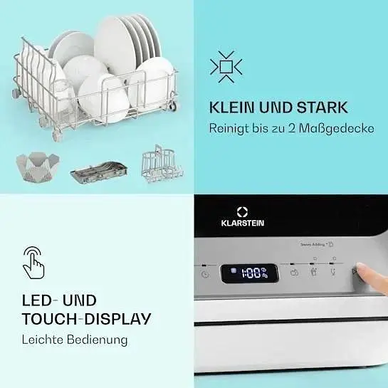 Посудомийна машина Klarstein Amazonia Mini (10032679) - фото 6
