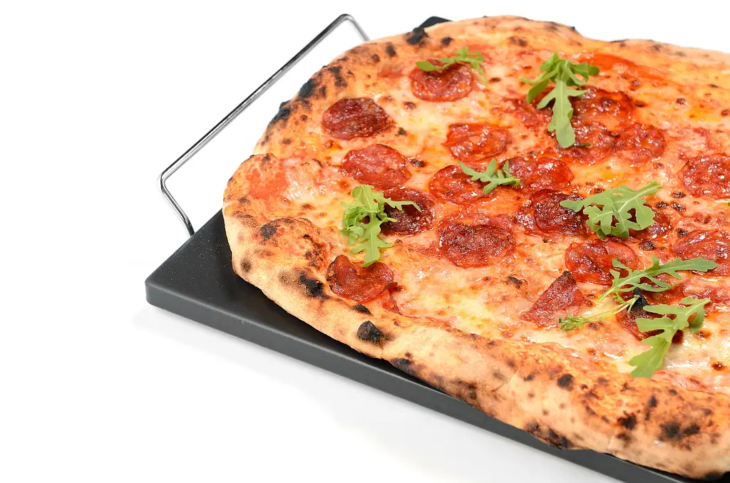 Камень для пиццы Grilli прямоугольный с подставкой 38x30 см (300380) - фото 5